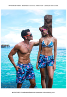 Herenshorts van ecologisch materiaal, snel drogend, effen, met fruit- en dierenprint, casual zwemkleding, boardshorts & trunks