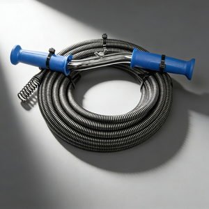 Outil de nettoyage de canalisations à ressort, embouts de perçage filetés en gros pour éviers de cuisine domestiques, nettoyeur d'égouts - Product Image 4
