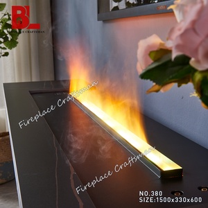 Usine 3d atomisation vapeur vapeur eau décorative cheminee instantané cheminée électrique <span class=keywords><strong>insert</strong></span> wasserdampf kamin avec manteau - Product Image 2