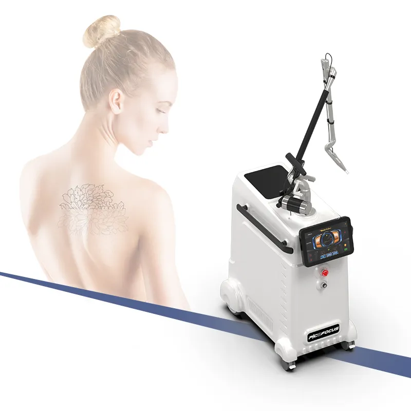 Americano importato lampada 0.7-8mm regolabile permanente impulso lungo nd yag laser di rimozione del tatuaggio per il salone