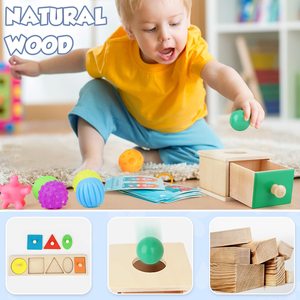 Juguetes <span class=keywords><strong>para</strong></span> <span class=keywords><strong>bebés</strong></span>, juguetes Montessori <span class=keywords><strong>para</strong></span> niños <span class=keywords><strong>de</strong></span> 2 años, caja <span class=keywords><strong>de</strong></span> permanencia <span class=keywords><strong>de</strong></span> objetos, clasificador <span class=keywords><strong>de</strong></span> formas <span class=keywords><strong>de</strong></span> madera, pelota <span class=keywords><strong>para</strong></span> <span class=keywords><strong>bebés</strong></span>, juguetes sensoriales <span class=keywords><strong>para</strong></span> <span class=keywords><strong>bebés</strong></span> - Product Image 2
