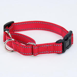 Heavy Duty Durable Reflective <strong>Nylon</strong> Pet Leash <strong>Dog</strong> Lead and <strong>Collar</strong> <strong>Nylon</strong> - Product Image 5