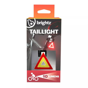 Mini Triangle IP44 LED Bicycle Tail <b>Light</b> 7 Modes USB-C Rechargeable Night Riding Safety Lamp <b>Ceiling</b> <b>light</b> - Product Image 3