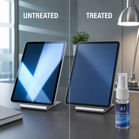 Protecteur d'écran liquide de qualité industrielle A1, nano micro-silice, essence céramique invisible modifiée anti-rayures, Guangdong