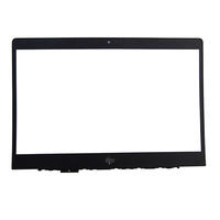 Boîtier d'ordinateur portable HP EliteBook 840 G5 ABCD argenté avec trou pour lecteur d'empreintes digitales, couvercle arrière LCD, cadre avant, repose-poignets et base inférieure