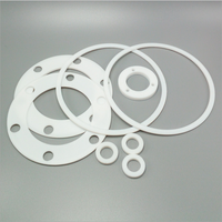Rondelles d'ajustement personnalisées en PTFE, fabrication sur mesure en PTFE, usinage CNC ou moulage par compression pour produits en PTFE