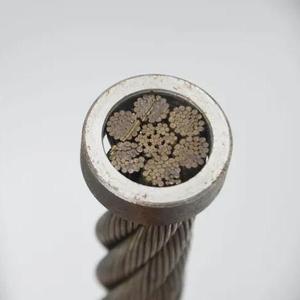 Câble en acier pour ascenseur résistant à la chaleur de 11 mm avec une résistance à la traction élevée pour l'industrie - Product Image 1