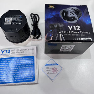 Microscope numérique Relee, caméra USB, oculaire 2K WiFi FHD, caméra binoculaire pour lunette d'observation avec batterie intégrée - Product Image 6