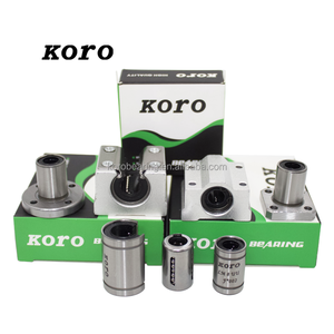 وحدة انزلاق خطية <span class=keywords><strong>2026</strong></span> طراز LMK30UU وLMK35UU وLMK40UU وLMK50UU مع حواف مربعة ومحامل كروية للحركة الخطية بدقة P6 لآلات التحكم الرقمي بالحاسوب - Product Image 6