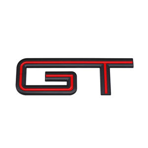 Autocollant de <span class=keywords><strong>voiture</strong></span> en métal chromé 3D GT, emblème, badge de coffre arrière, décalcomanies pour Ford F150 <span class=keywords><strong>Mustang</strong></span> Shelby GT500 GT350, style <span class=keywords><strong>logo</strong></span> GT - Product Image 4