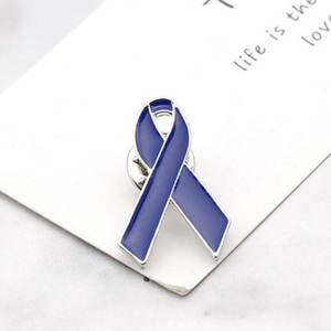 Abzeichen Pin Emaille Großhandel Personal isierte Metall Handwerk Blank Awareness Abzeichen Revers Brustkrebs Emaille Pin - Product Image 6