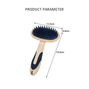 Brosse de bain en gros pour animaux de compagnie, brosse de massage pour le dos des chiens et chiots, brosse à <span class=keywords><strong>shampoing</strong></span> pour chats avec poignée - Product Image 4