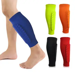 High Quality Shin Guard Sleeve Protector Men Women For Sports Football Soccer Game Leg Shin Pad Calf Protection