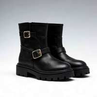 Stivali in Pelle Casual Personalizzati Professionali per Signore Nuovo Stile