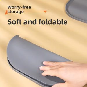 Hot-selling Practical factory wholesale silicone pet placemat non-slip silicone <b>bowl</b> <b>mat</b> cat <b>dog</b> cat food feeding <b>mat</b> - Product Image 3