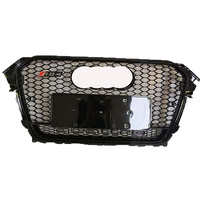 Veidt Convient pour Audi A4L 0913141516, calandre modifiée RS4, quatre roues motrices, nid d'abeilles, face avant, calandre A4L RS4