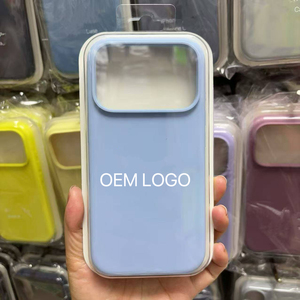 Coque en silicone pour iPhone 17 Pro Max Coque OEM Logo personnalisé Coque en silicone pour iPhone 17 16 15 14 13 12 11 - Product Image 4