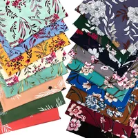 Design de mode impression numérique tissu 100% rayonne Viscose tissu imprimé avec des prix bas pour les femmes mode robe jupe chemises