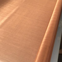 Malla magnética de bloqueo, protector de pantalla EMF Faraday, jaula de blindaje, malla de alambre de cobre rojo puro, 100, 150, 180, 200