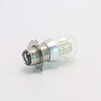 Ampoule LED P15D-25-3 à 3 broches 6V 12V, faisceau haut/bas pour moto classique, tracteur, tableau de bord, indicateur d'avertissement, blanc