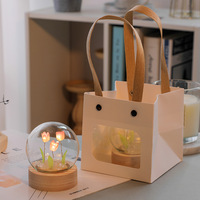 Veilleuse en verre mini-tulipe personnalisée en gros, produit fini, cadeau 520, décoration d'ambiance de bureau, cadeau d'anniversaire, batterie intégrée