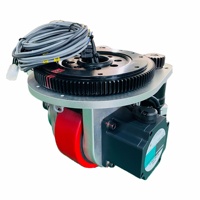 Roulettes motorisées agv de 24V, 750W, pour palette de camion électrique, 4 pièces