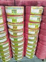 Cable Eléctrico de Cobre de 2 Núcleos, 2.5mm, Aislamiento de PVC, Cable de Alimentación Redondo para Cableado Doméstico e Industrial