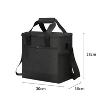 Sac isotherme en tissu Oxford - Sac de pique-nique pliable portable de grande capacité pour l'extérieur