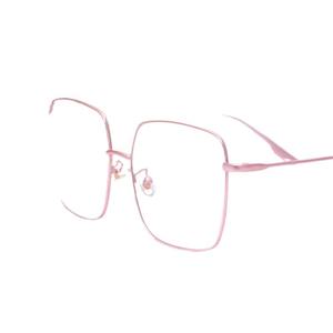 Qian Ai Square – monture de lunettes à bord doré, monture complète, lentille Ac anti-uv, unisexe, Style Harajuku O2 6237 - Product Image 2