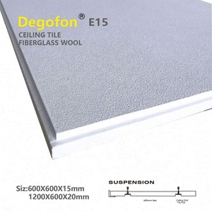 Panneau de plafond insonorisant 600x600 Fibre de verre Acoustique Drop Down <span class=keywords><strong>Reveal</strong></span> Edge Laine minérale Insonorisante - Product Image 2