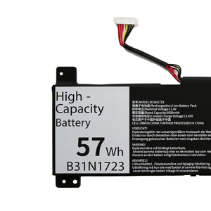 B31N1723 57Wh 11.4V Replacement Laptop <b>Battery</b> Pack for ASUS YX570Z YX570D ZD X570UD K570ZD-<b>Rechargeable</b> Lithium Ion <b>Battery</b> - Product Image 3