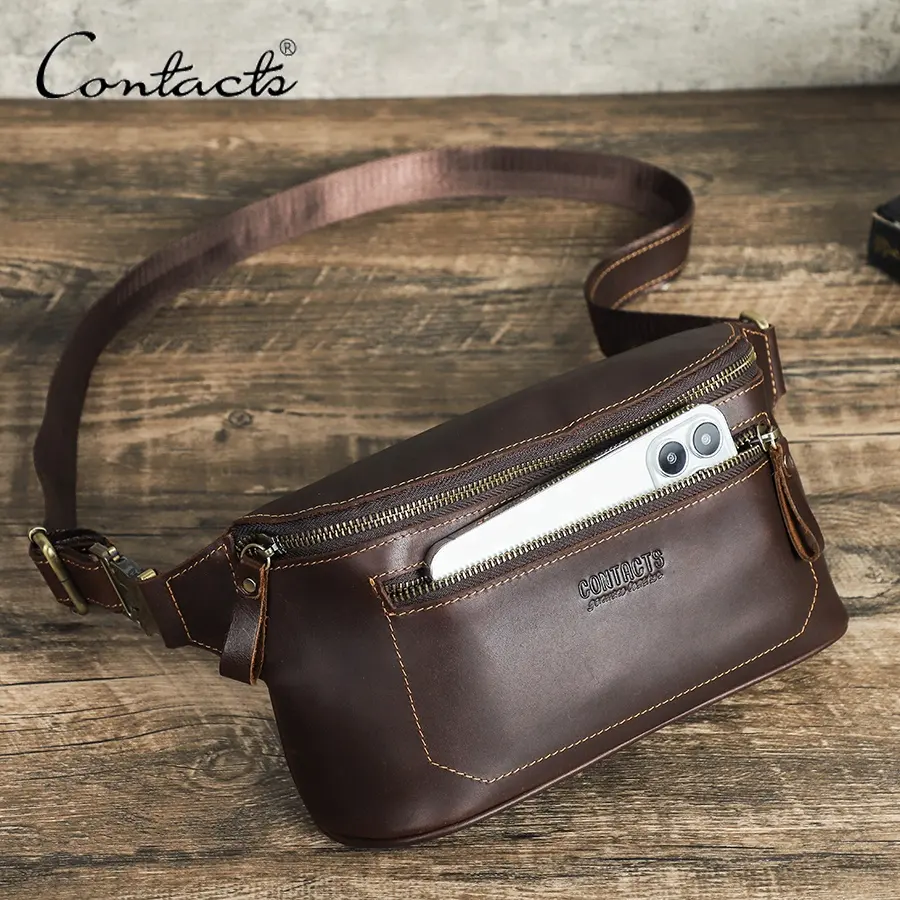 Пояс для фитнеса и тренировок для мужчин и женщин, забавная Спортивная поясная сумочка из натуральной кожи, чехол для iPhone, Samsung, LG