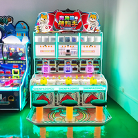 Machine de jeu de tir de basket-ball à pièces pour le divertissement dans les centres de jeux avec des options de langue anglaise et espagnole