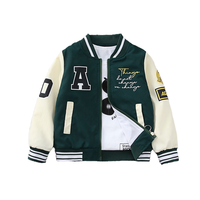 Ventes en gros de vestes et manteaux imperméables pour garçons, nouvelle collection automne, vêtements inspirés du baseball pour enfants de 3 à 14 ans