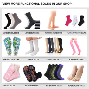 ZJFY- M0055 Chaussettes à ions négatifs Chaussettes de massage chauffantes pour les pieds - Product Image 5