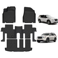 Accessoires de voiture en gros d'usine 2024 accessoires de véhicule tapis de voiture pour Nissan Pathfinder