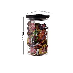 Contenedores de plástico transparente para almacenamiento de especias, tapas herméticas con clip, tarros de almacenamiento de cocina, portátiles, 12 Uds., Multifunction-1500ml - Product Image 6
