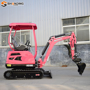 Vente directe usine SHANDING Mini-excavatrice sur chenilles avec moteur Kubota, certifiée CE/EPA, pour usage domestique et agricole, 1,8t et 2,5t - Product Image 2