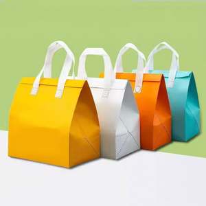 Non Woven Cooler <b>Bag</b> Oem Reasonable Price Lunch Insulated <b>Bag</b> Insulated Take Away Thermal Insulation Food Good Price Disposable - Product Image 6