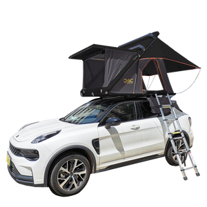 Tentes de toit rigides en aluminium pour 2 à 3 personnes, tente de toit en forme de coin pour le camping en plein air, saison estivale RTT - Product Image 5