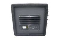 Subwoofer Activo para Auto de 10 Pulgadas con Caja de Madera y Amplificador, 1800W de Potencia Máxima, DC 12V