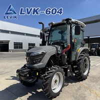 Tracteur agricole polyvalent 60 CV 4x4 à moteur diesel avec rotoculteur pour travaux en zone montagneuse et en verger