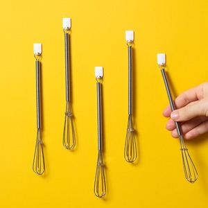 Mini batidor de <span class=keywords><strong>huevos</strong></span>, batidor de crema ligero de acero inoxidable, varilla agitadora manual - Product Image 4