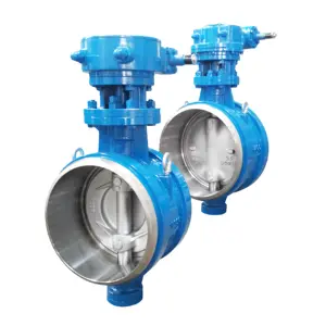 Bidirectional seal metal seat butterfly valve with welding ends