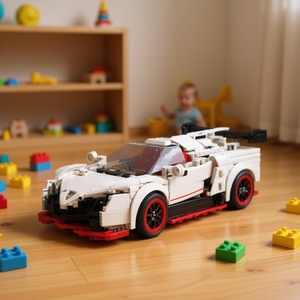 Set di Costruzioni Lego Technic Auto Sportiva in Scala 1:18 per Bambini da 8 a 13 Anni, Giocattolo Unisex in Plastica ABS - Product Image 2