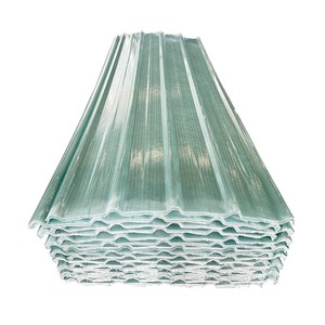Plaques de toiture ondulées en PRV, panneaux stratifiés en fibre de verre transparente, épaisseur 1,2 mm-3 mm - Product Image 2