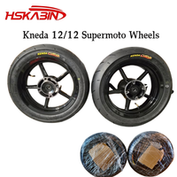 Roue Supermoto KABIN noire de 12 pouces, pneu Kenda 90/90-12, jante Yozma Tuttio, accessoires pour moto Sur Ron E-Dirt Bike