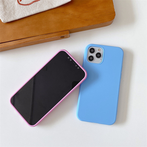 <span class=keywords><strong>Cover</strong></span> posteriore in TPU smerigliato morbido Color caramella per <span class=keywords><strong>iPhone</strong></span> 6s 6 plus 7 8 plus 11 12 13 14 pro max xr <span class=keywords><strong>xs</strong></span> - Product Image 3