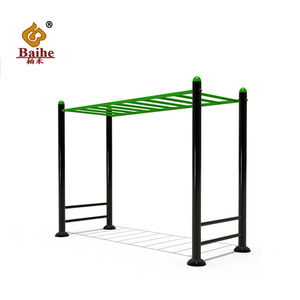 Équipement de gymnastique pour adultes, parc de fitness, équipement de fitness en acier pour l'extérieur, échelle de gymnastique, barres de singe - Product Image 2