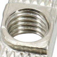 Écrous à tête marteau de grade 4.8 M3, écrous en T nickelés en acier au carbone, norme européenne série 30, pour profilés aluminium 3030
